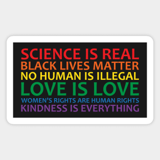 Human Rights & World Truths Magnet